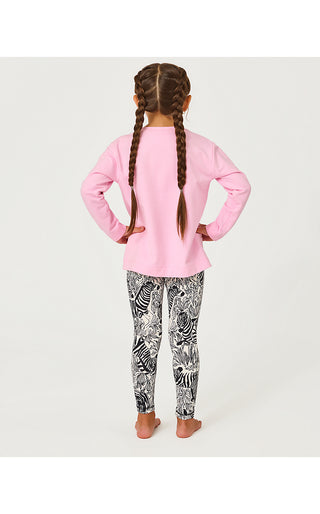 Girls Mini Ballad Sweatshirt - Multi Lillys Zoo Childrens Graphic