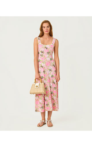 lilly pulitzer midi dress Lilly Pulitzer Dwyer Printed Midi Dress