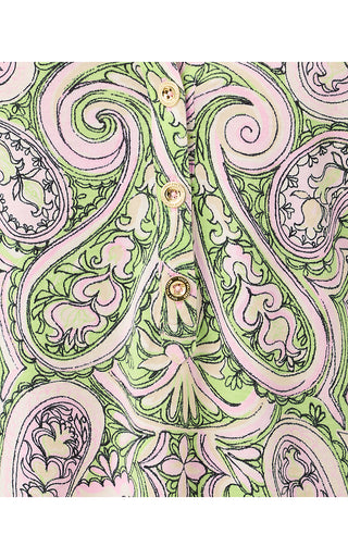 Bingley Dress - Lime Chiffon Estoril