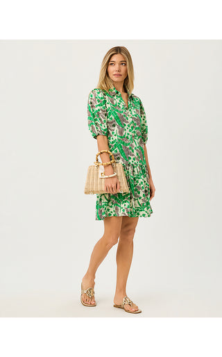 Bingley Dress - Vanilla Spice Hide And Leaf