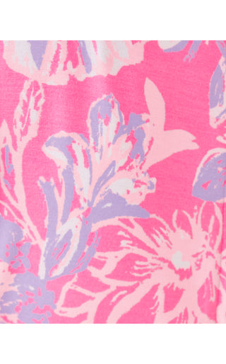 Brightan Dress - Rousseau Pink Zen Garden