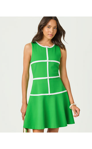 Clancie Dress - Putting Green