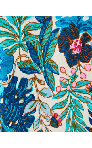 Salima Sweater - Breezy Aqua Best Fronds Forever