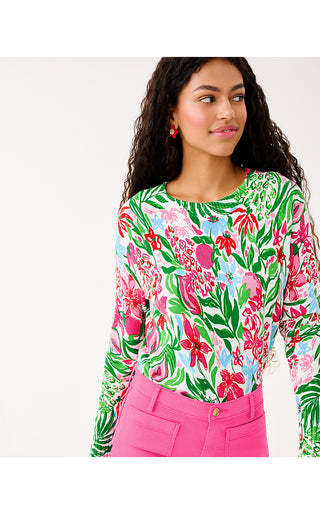 Salima Sweater - Multi Glowing Gardens