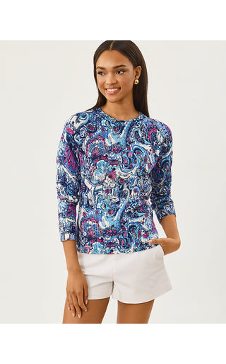 Salima Sweater - Multi Paisley Parade