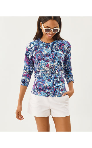 Salima Sweater - Multi Paisley Parade