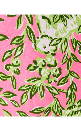 Blaise 3/4 Sleeve Romper - Rousseau Pink Mane Character Energy