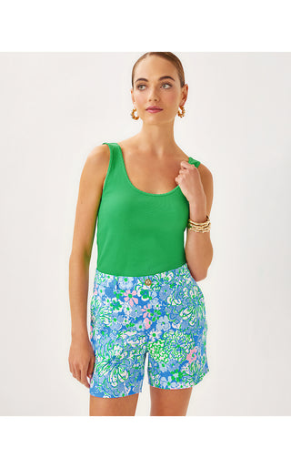 Gabbie Knit Top - Fauna Green