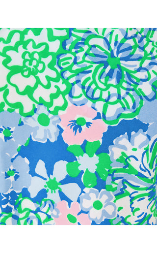 UPF 50+ Luxletic Bicci Short - Sunwashed Blue Plumes In Bloom