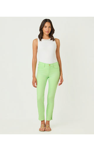 South Ocean High Rise Skinny Jean - Pistachio Macaron