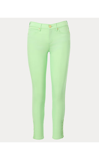 South Ocean High Rise Skinny Jean - Pistachio Macaron