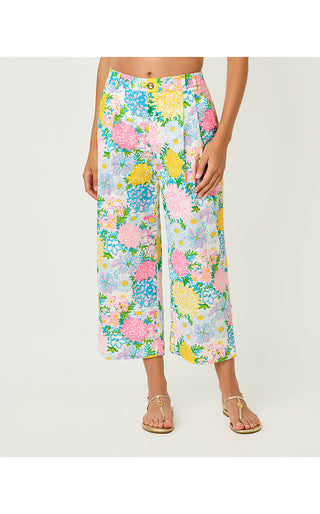 Mandalay Crop Pant - Multi Lilly Garden