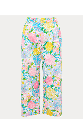 Mandalay Crop Pant - Multi Lilly Garden