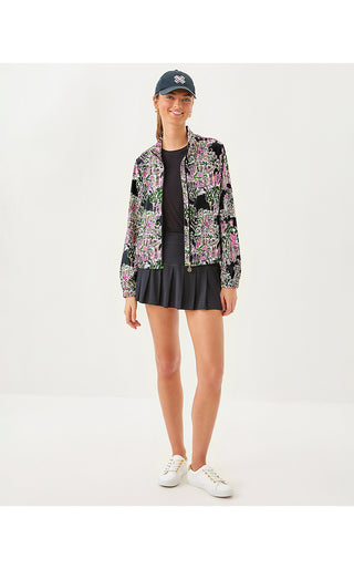 UPF 50+ Luxletic Aegean Jacket - Onyx Pb Anniversary Toile