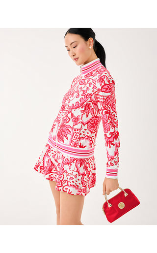 UPF 50+ Luxletic Regate Jacket - Coconut Spicy Socialite