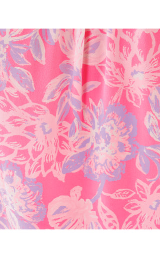 Sleeveless Elsa Top - Rousseau Pink Zen Garden