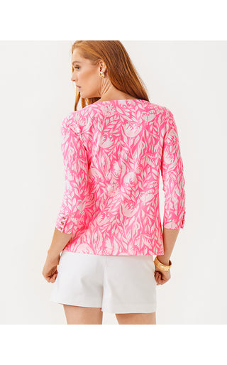 UPF 50+ Callison Top - Rousseau Pink Tulip To Tango