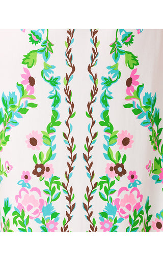 Wellington Maxi Dress - Resort White Royal Zoo Engineered