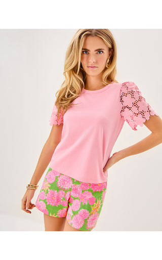 Alista Stretch Short - Multi Seaside Garden