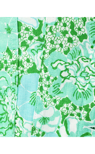 Seaspray Linen Jacket - Mint Condition Burst Of Joy