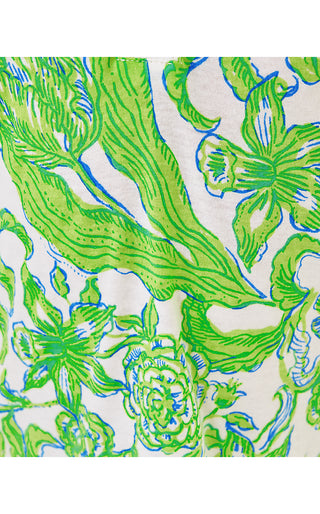 Girls Mini Alden Dress - Resort White Daffodil Hill