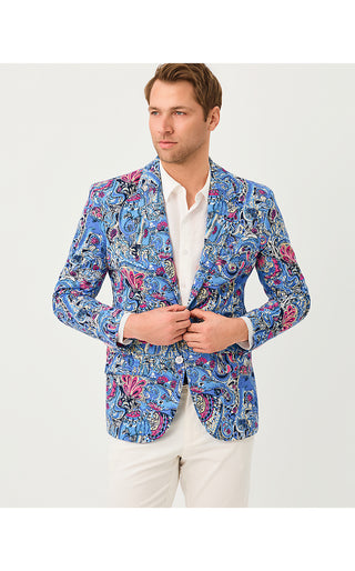Men's Stuff Flagler Blazer - Multi Paisley Parade