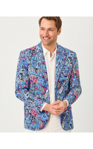Men's Stuff Flagler Blazer - Multi Paisley Parade
