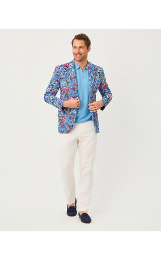 Men's Stuff Flagler Blazer - Multi Paisley Parade