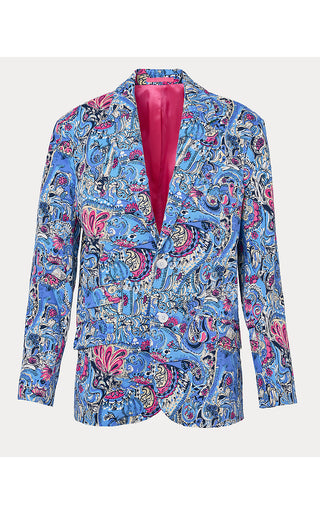 Men's Stuff Flagler Blazer - Multi Paisley Parade