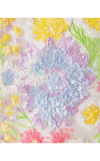 Airbella Sequin Shift Dress - Multi Views From A Via Sequin