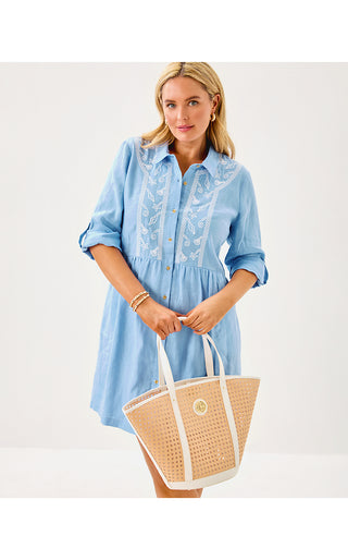 Shaela Dress - Jacaranda Blue