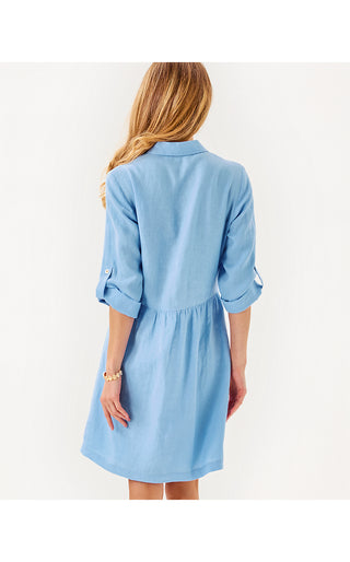 Shaela Dress - Jacaranda Blue