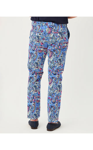 Men's Stuff Mizner Stretch Pant - Multi Paisley Parade