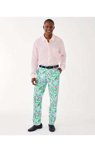 Men's Stuff Mizner Stretch Pant - Salt Pond Blue Sunny Dee