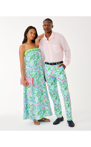 Men's Stuff Mizner Stretch Pant - Salt Pond Blue Sunny Dee