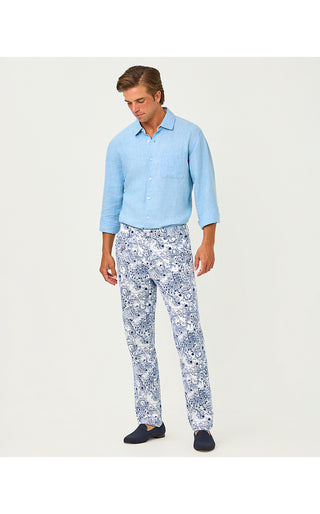 Men's Stuff Mizner Stretch Pant - Starlight Navy Zoology