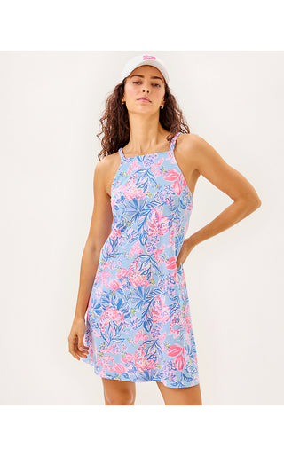 Kyleigh Dress - Multi Elephant Splash