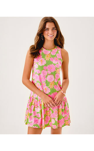 Dixi Dress - Multi Seaside Garden