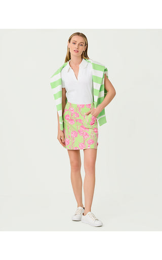 UPF 50+ Luxletic Monica Bow Skort - Pistachio Macaron Alina