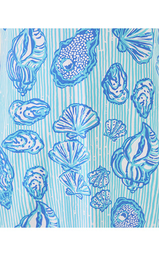 UPF 50+ Mandi ChillyLilly Dress - Fresh Water Blue Cool As Shell