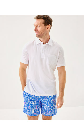 Men's Stuff Aarons Polo - Resort White