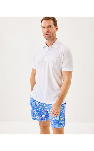 Men's Stuff Aarons Polo - Resort White