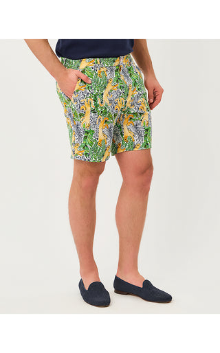 Men's Stuff Volk Stretch Short - Multi Lil Palm Prowl