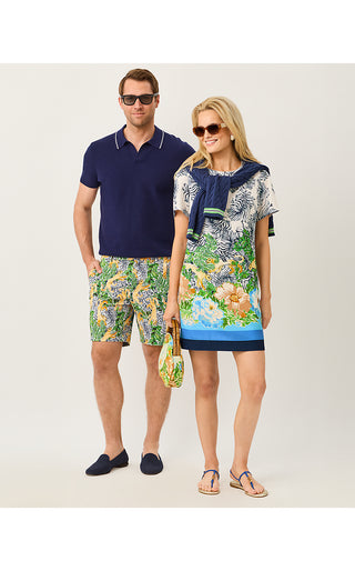 Men's Stuff Volk Stretch Short - Multi Lil Palm Prowl