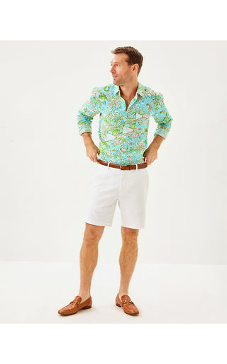 Mens Stuff Volk Stretch Short - Resort White