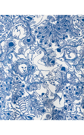 UPF 50+ Deena Dress - Starlight Navy Zoology