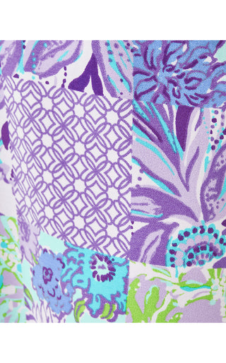 Julienne Shift Dress - Multi Juicy Story Patch