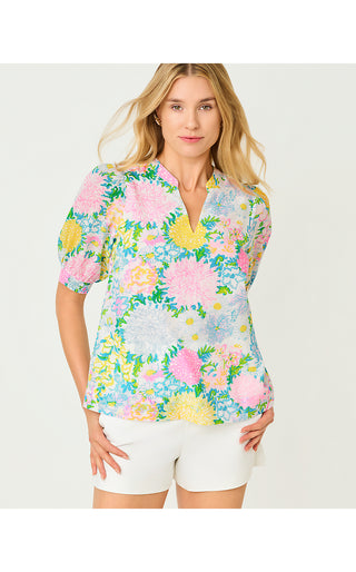 Brinelle Top - Multi Lilly Garden