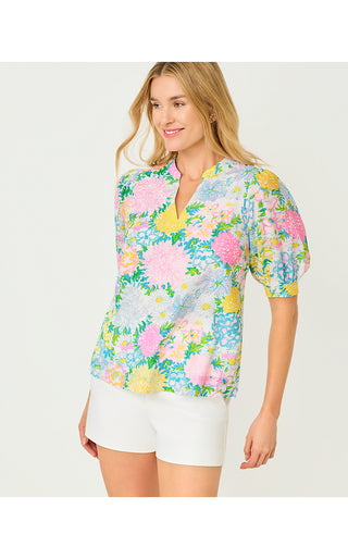 Brinelle Top - Multi Lilly Garden