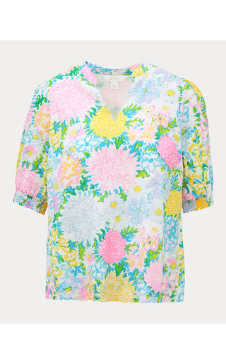 Brinelle Top - Multi Lilly Garden